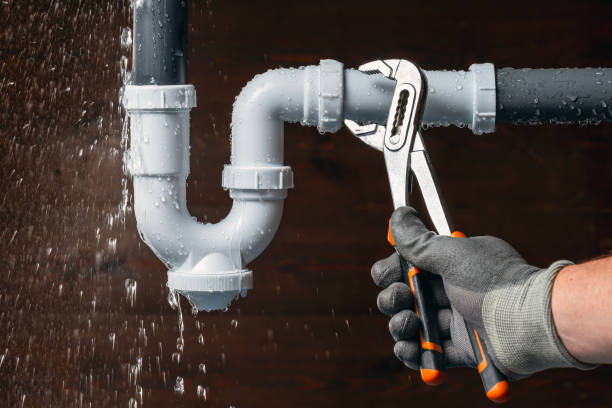 Professional Drain Cleaning technician working in Bellingham, MA